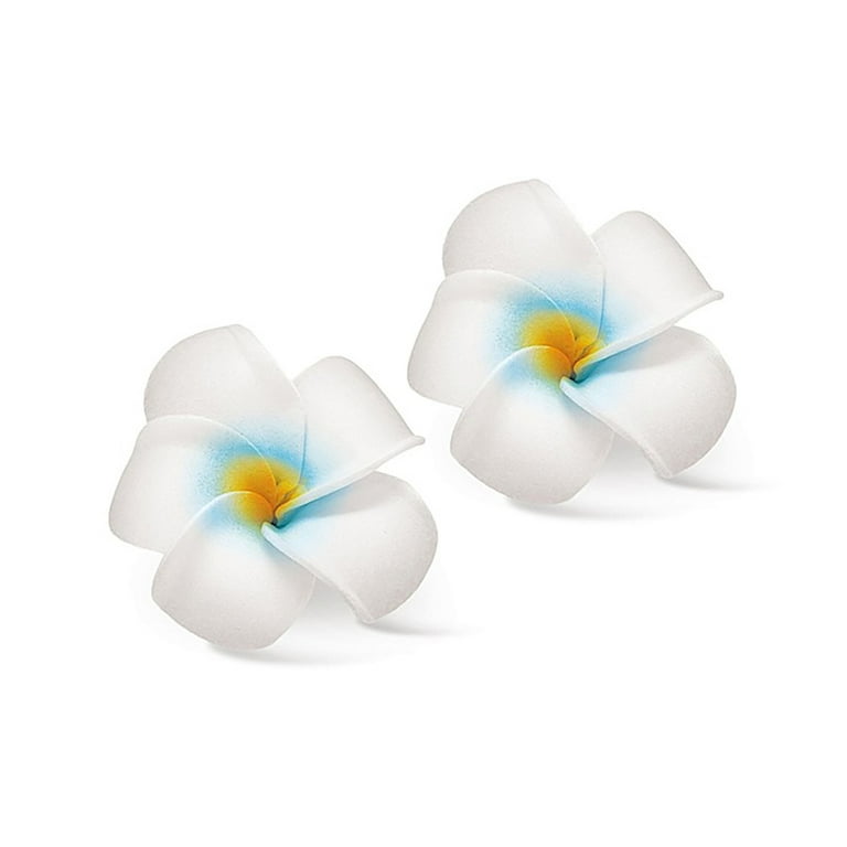5-10PCS 2 Inch 10 Colors Hawaiian Plumeria Flower Hair Foam Hawaii Hair Clips 5-10PCS 2 Inch 10 Colors Hawaiian Plumeria Flower Hair Foam Hawaii Hair Clips